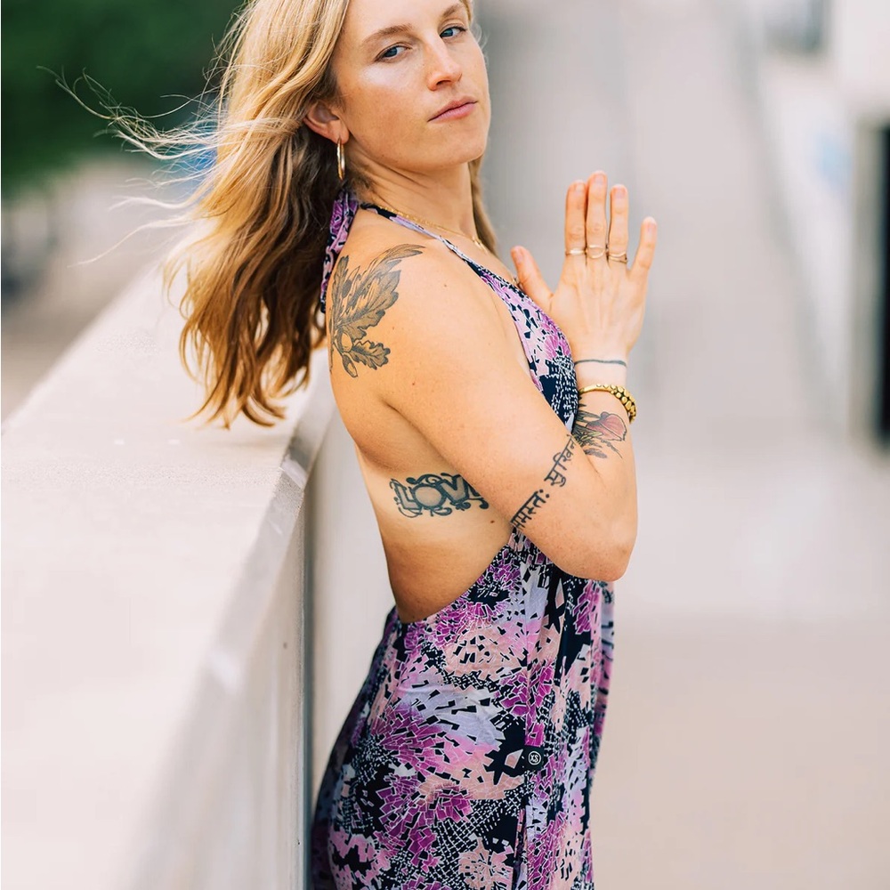 Buddha Pants- Savannah Flair Harem Jumpsuit - Picture 3 of 4